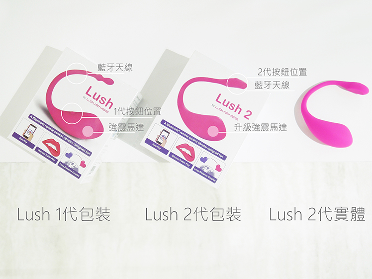 lovense lush 1代 2代 差別