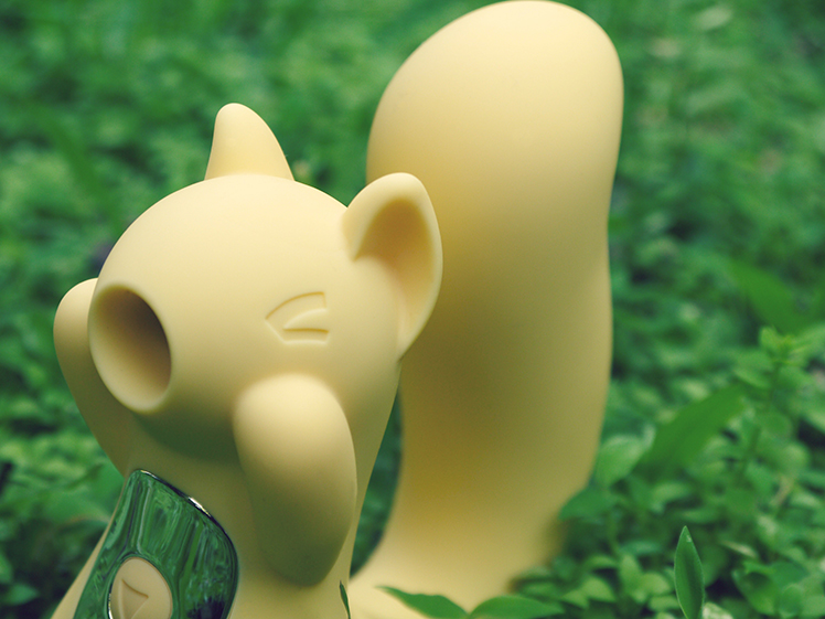 kiss toy 小松鼠 情趣 矽膠 親膚