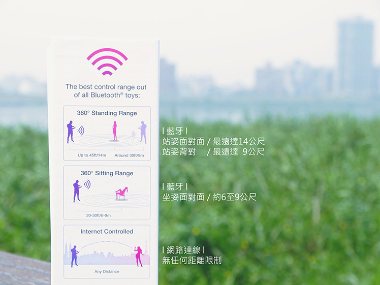 lush 2 藍芽 遙控 無線 距離
